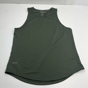 BYLT Basics Men's Tank Top in Forest Green